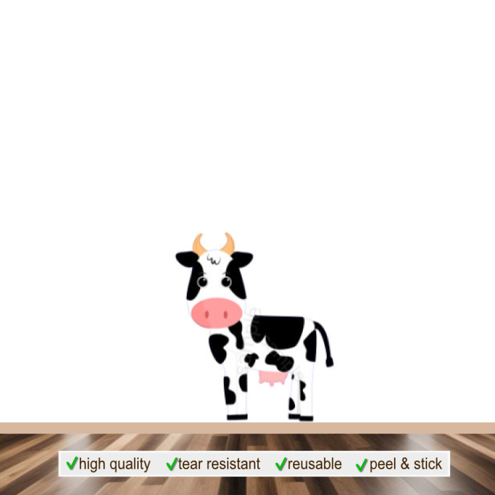 Cow Wall Decal Sticker