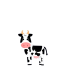 Cow Wall Decal Sticker