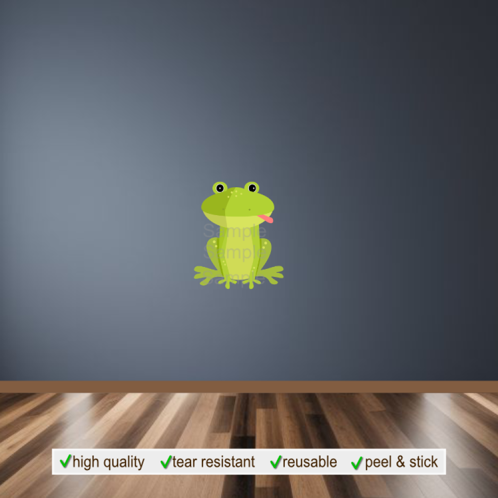 Rainforest Frog Wall Decal Sticker