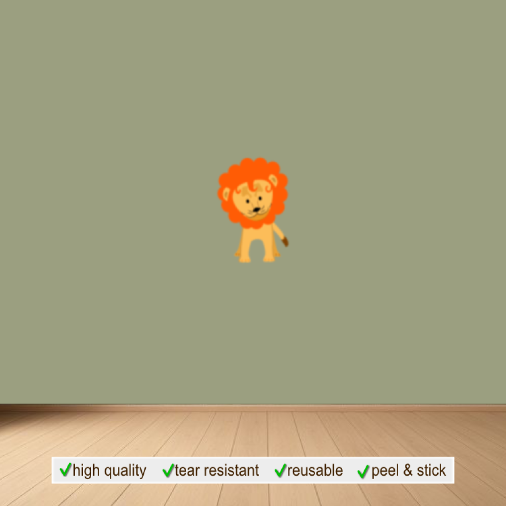 Lawrence the Lion Wall Decal