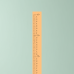 Ruler Growth Chart Wall Decal - Reusable